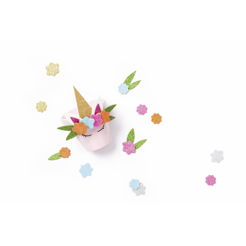 folia 937 Creative Box Glitter Mix, Over 900 Pieces, Glittery,