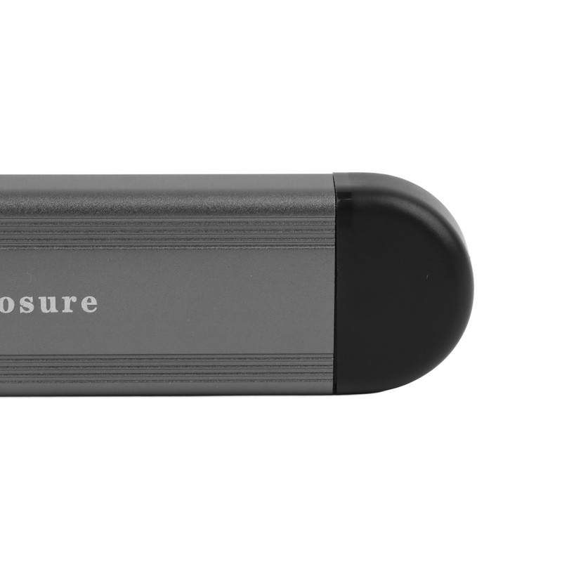 M.2 SSD Enclosure Type C USB Dual Interfaces Aluminum Alloy