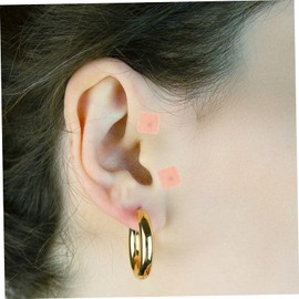 LALAFINA 240pcs Auricular Pressure Pill Patch Acupoint Massage Bean Magnet Tool Plaster Acupressure Beads Stickers Auriculotherapy Magnet Sticker Ear Buliuxing Plastic