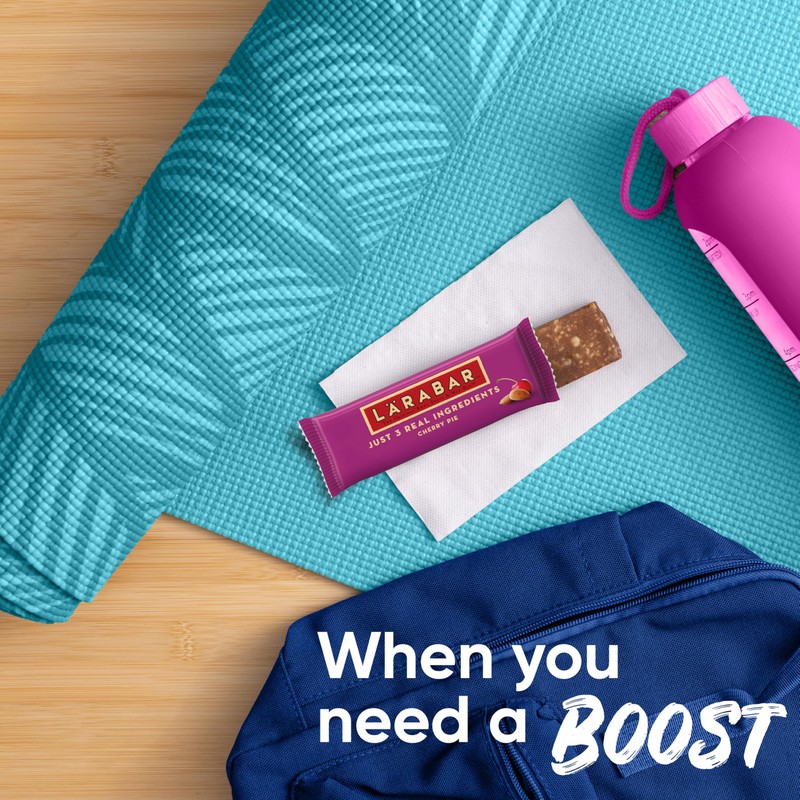 Larabar Cherry Pie, Gluten Free Vegan Fruit & Nut Bar,