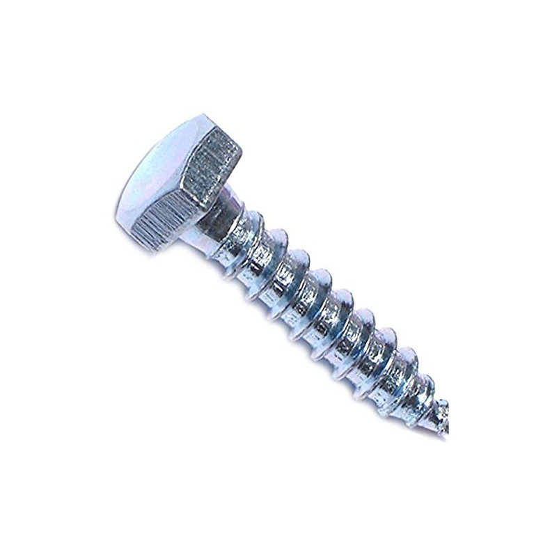 Hard-to-Find Fastener 014973259471 Hex Lag Screws, 1/4 x 1-1/4-Inch, 100-Piece