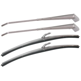 OVAL INDUSTRIES 1961 1962 1963 1964 1965 1966 FORD TRUCK WIPER ARMS & BLADES KIT 61F-17526/7