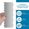 3 Pieces Stainless Steel Cake Scraper 10 Inch and 9