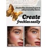 WALULAN 6 Pcs Shimmer Face Freckle Patches Freckle Stamp Flashy