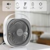 LaHuKo Desktop Fan, USB Fan, Circulator, Quiet, Powerful Blower, Mini