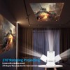 Mini Projector with WiFi and Bluetooth, Native 1080P, 180° Rotation