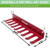 GoSports Baseball & Softball Bat Caddy - Clips onto Dugout