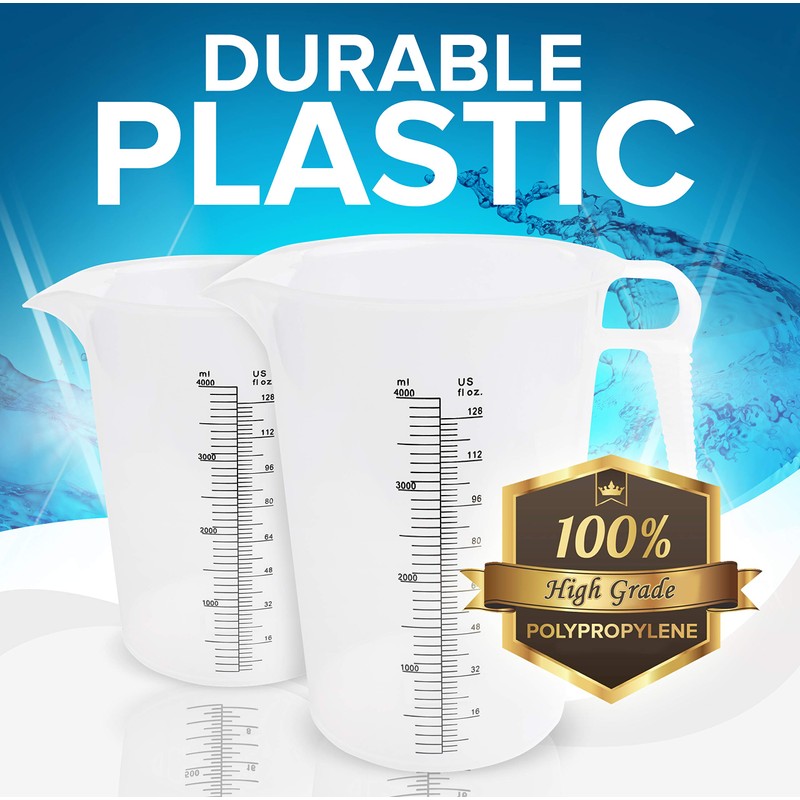 ACCUPOUR 8oz (250 mL) Measuring Pitcher, Plastic, Multipurpose - Great