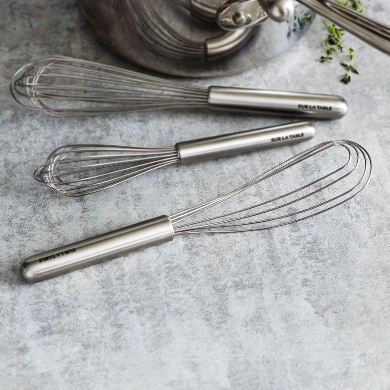 Sur La Table Flat Whisk, Silver