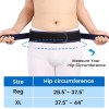 Velpeau Unisex Sacroiliac Belt Support , Adjustable Pulley Sliding Strips