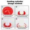 2PCS Chick Feeder,chicken Water Dispenser,chicken Feeders and Drinkers,Feed Water to