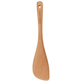 Yaksell OSAMU GOODS Wooden Spatula, Wooden Spatula, 11.8 inches (30 cm), Turner, Rice Spoon, Confectionery Turner