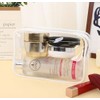 SIAM'S Clear Makeup Bag Waterproof Quart Size Bag,TSA Approved Toiletry