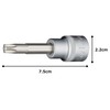Tone 4TX-T45H Torx Socket (Anti-Messing Type), 1/2 inch (12.7 mm)