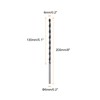 sourcing map 5pcs Brad Point Drill Bits 6mm(15/64") Dia Straight