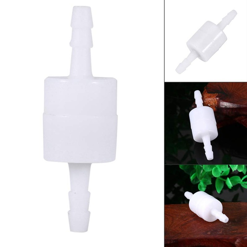 Akozon one Way Flow Valve + Check Valve, 4mm Inline