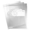 Coghlan's 1654 Odor Proof Storage Bags, Clear, 8.50" x 10"