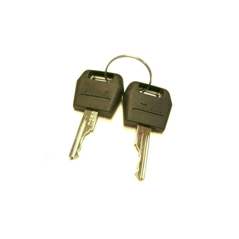 3 Pcs Black Ignition Keys Replacement Key for Case IH
