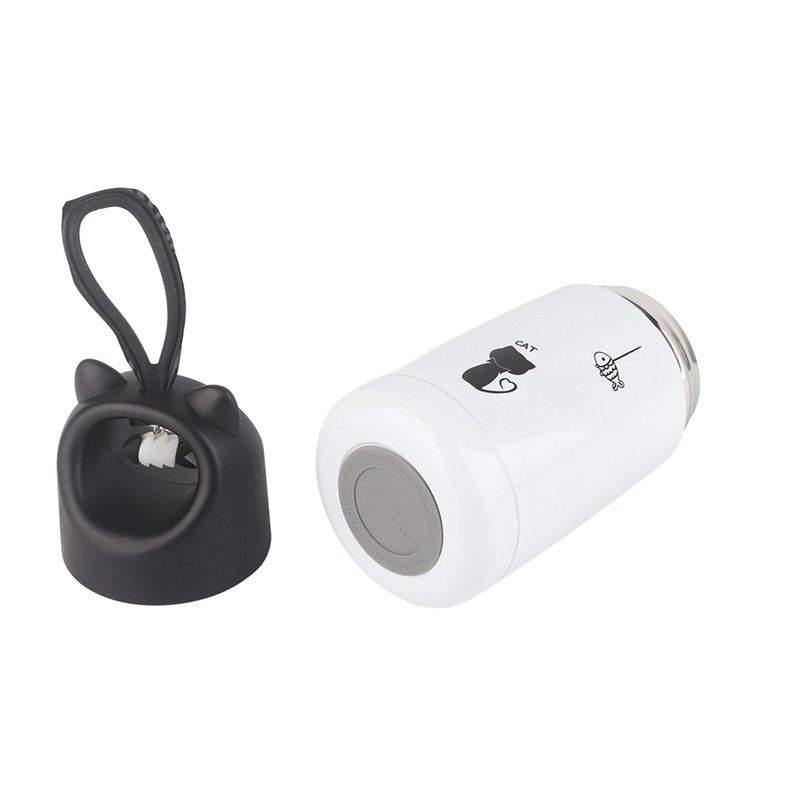 Cute Cartoon Stainless Steel Insulation Vacuum Cup Bottle with Pendant