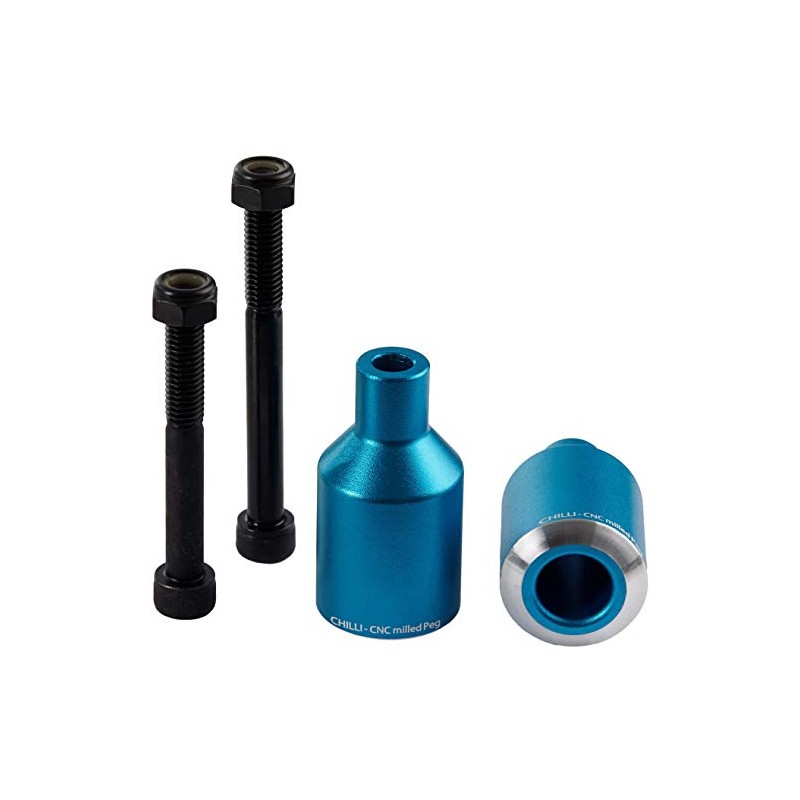 Chilli Stunt Scooter Rocket Pegs mit Achsen (blau)