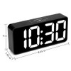 DreamSky Large Digital Alarm Clock Big Numbers for Seniors &