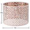 Pink Lamp Shades Set of 2, Drum Lampshades, Lampshade 10