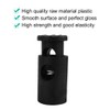 sourcing map 6pcs Spring Cord Locks Plastic End Stopper Single