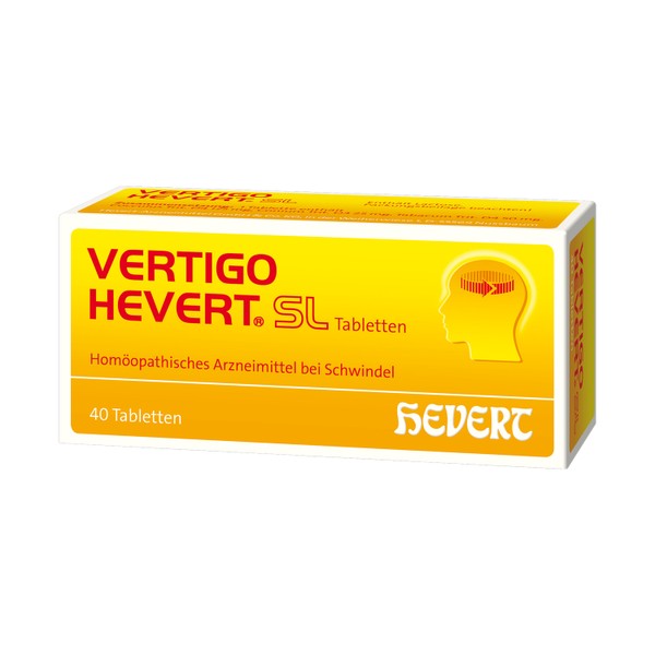Vertigo Hevert SL Tabletten, 40 pcs. Tablets