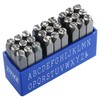 Lingvee Metal Stamp Set 6mm Steel Metal Stamping Tool Set
