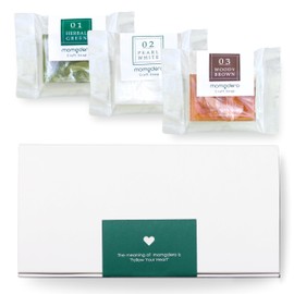 Momgdero Craft Soap, Moisturizing, Solid Soap, For Both Face and Body, Botanical, Mini Size, 1.1 oz (30 g) x 3 Types, Boxed, Gift, Present, Trial