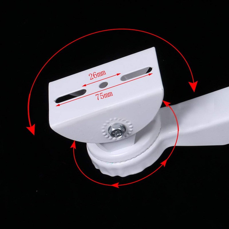 Rosebe Surveillance Security Camera, Housing Bracket, Mounting Bracket, Pole, Cylindrical,