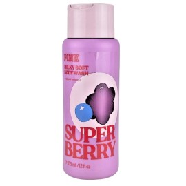 VICTORIA'S SECRET PINK SUPER BERRY MILKY SOFT BODY WASH EXFOLIANT 12 oz NEW