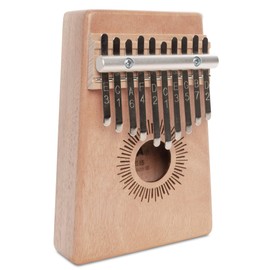 Cascha Kalimba I Thumb Piano with 10 Tongues I Finger Piano with Fabric Bag Carry Bag Cleaning Cloth Tuning Hammer and Music Sticker I Musical Instruments Piano I Portable I 10-Key Kalimba