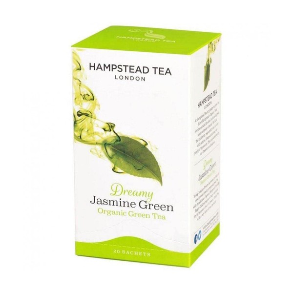Hampstead Tea Jasmine Green Tea 20 bags x 4