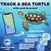 KoaKoa Moonlight Bead Sea Turtle Tracking Bracelet, helps save sea