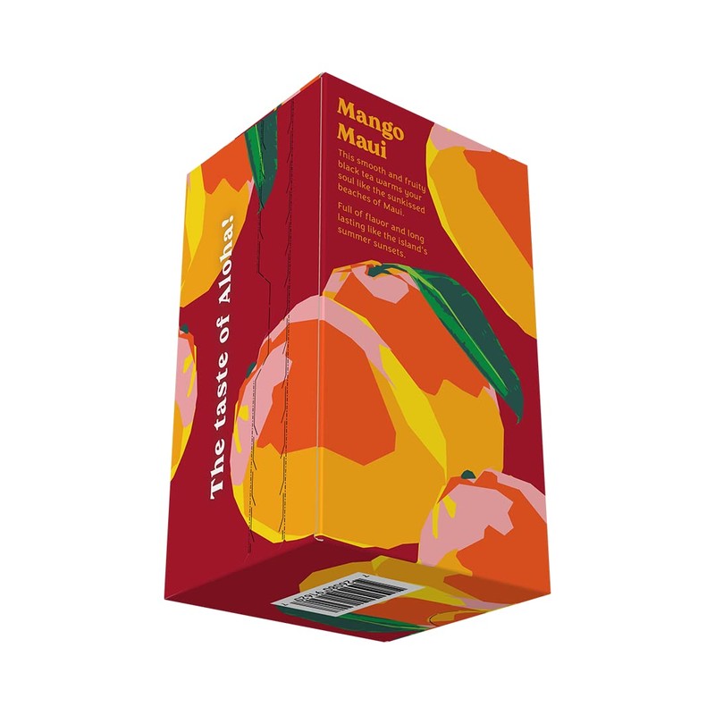 Hawaiian Islands Tea Company Mango Maui Black Tea, All Natural