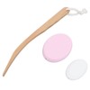 Lotion Applicator Long Handle Back Cream Applicator with 4 Replaceable