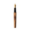 WANCHER World Tree Fountain Pen, Olive Wood Axis, Carefully Selected