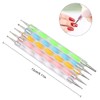 Kissral 20 pcs Nail Art Brush Set with Diamond Dotting