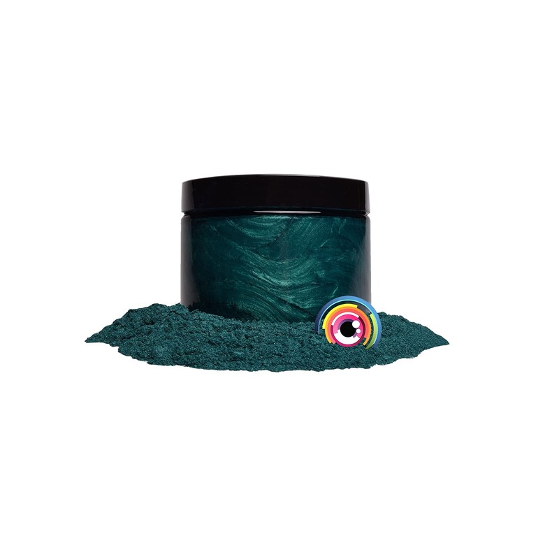 Mica Powder Pigment “Dark Ocean Green” (25g) Multipurpose DIY Arts