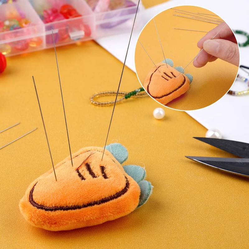 25 Pieces Bead Needles Set, Bead Needles, 6 Pieces Open