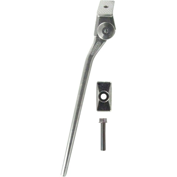 Greenfield KS2 285mm Kickstand Silver Standard Mount, Sold Each