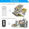 Wsdcam Wireless Door Alarm with Remote 2 Pack, Battery Included,