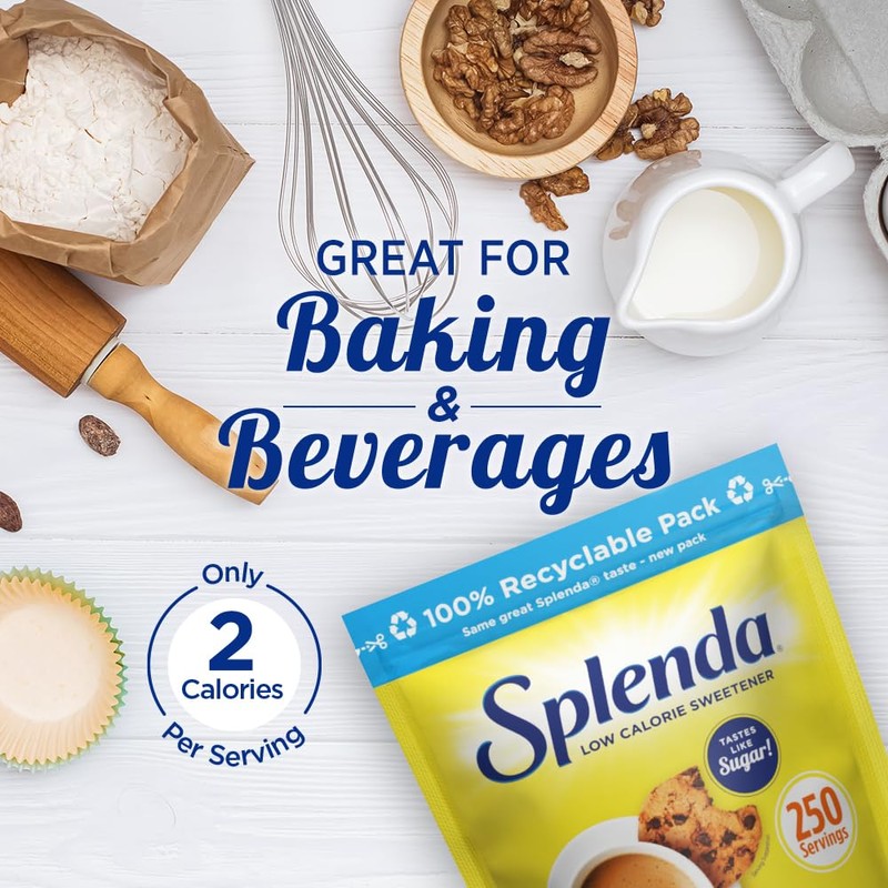 Splenda Low Calorie Granulated Sweetener, 75g Recyclable Pouch