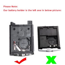 Keyecu Replace Flip Shell Remote Key Case Fob 3 Button For Mazda 3 5 6 RX8 CX5 CX7 CX9,(Empty Shells)