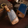 Key Fob Cover Leather Car Key Cover with Gift Box,