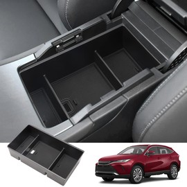 MARCHFA Center Console Organizer Tray Compatible for 2021 2022 2023 2024 Toyota Venza Accessories Armrest Storage Box Insert Tray Organizer