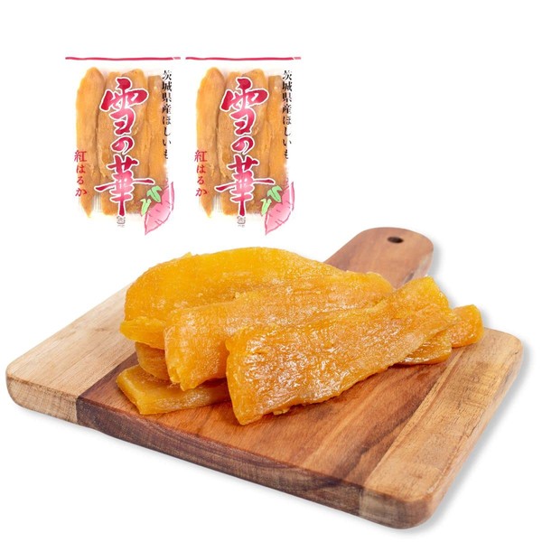 Imokuniya tr-2 Dried Potatoes, Domestically Produced in Ibaraki Prefecture, Haruka Beni (3.5 oz (100 g) x 2 Bags), Additive-free, Individual Packaging, Sweets, Present, Japanese Sweets