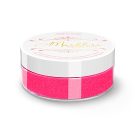 MARBLERS Cosmetic Grade Fine Neon Glitter [Fluorescent Pink] 0.18oz (5g) | Fine | Non-Toxic | Vegan | Cruelty-Free | Eyeshadow, Nail Polish, Nail Art | Festival, Rave & Party Makeup | Body & Face