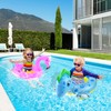Rtudan 24" 3 Pack Pool Inflatable Floats for Kids, Dinosaur